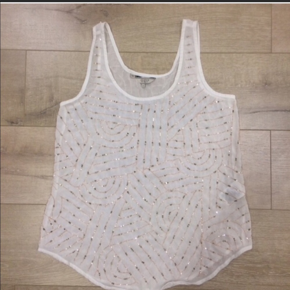 (NEVER USED) Guess Sequined Dress Tank